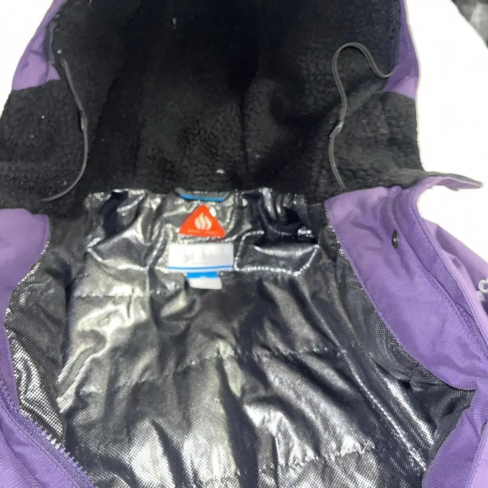Columbia Womens XS BEVERLY MOUNTAIN II Omni-Heat Waterproof Insulated Jacket